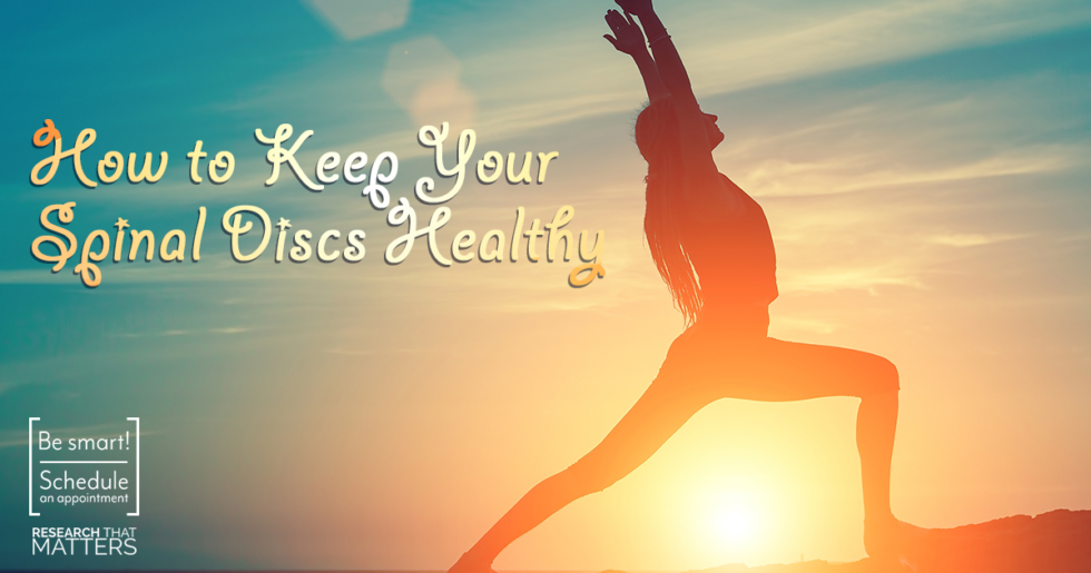 How to keep spinal discs healthy