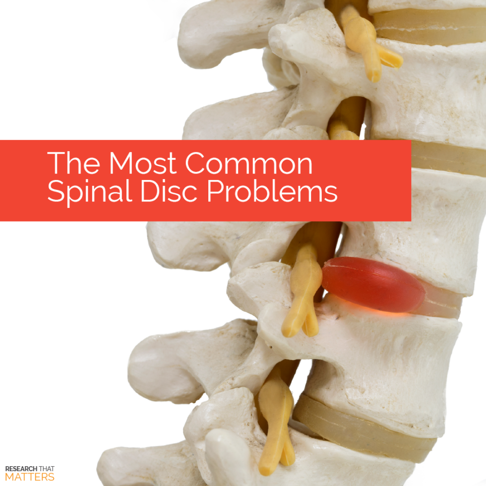 The Most Common Spinal Disc Problems